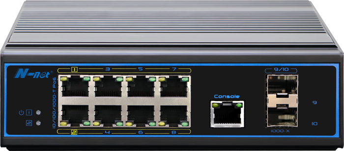 千兆2光8電POE網(wǎng)管/NIE8082PGM