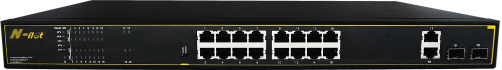 16千兆POE+2千兆光+2千兆電/NC2164PG